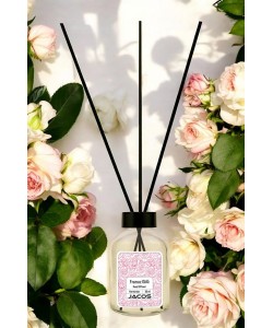 JACOS Fransız Gülü Kokulu Bambu Çubuklu Fransız Gülü Kokulu Çubuklu Oda Kokusu 50ml Reed Diffuser JACOS Fransız Gülü Kokulu Bambu Çubuklu Fransız Gülü Kokulu Çubuklu Oda Kokusu 50ml Reed Diffuser