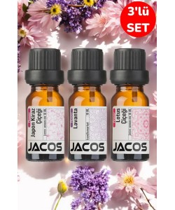 JACOS Japon Kiraz, Lavanta,Lotus Esansiyel Uçucu Yağı Buhardanlık Difüzör Esansı Oda Kokusu 3'lü SET JACOS Japon Kiraz, Lavanta,Lotus Esansiyel Uçucu Yağı Buhardanlık Difüzör Esansı Oda Kokusu 3'lü SET
