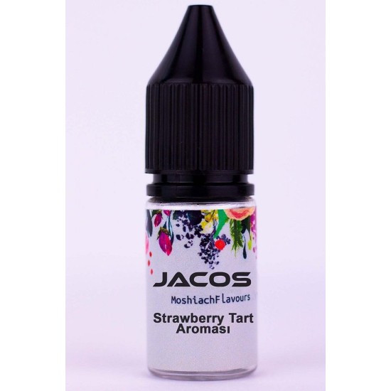JACOS Strawberry Tart Premium İthal Aroması 10ml