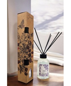 JACOS Sümbül Kokulu Bambu Çubuklu Amber Kokulu Çubuklu Oda Kokusu 50ml Reed Diffuser