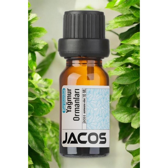 JACOS Yağmur Ormanları Uçucu Yağı Buhardanlık Difüzör Esansı Oda Kokusu Esansiyel 10 ml