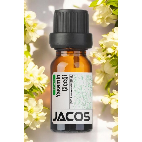 JACOS Yasemin Çiceği Uçucu Yağı Buhardanlık Difüzör Esansı Oda Kokusu Esansiyel 10 ml