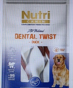 NUTRİ CANİN ÖRDEK ETLİ DENTAL KÖPEK ÖDÜL KEMİĞİ