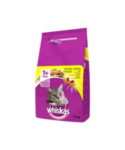 WHİSKAS TAVUKLU VE SEBZELİ KEDİ MAMASI(1,4GR)
