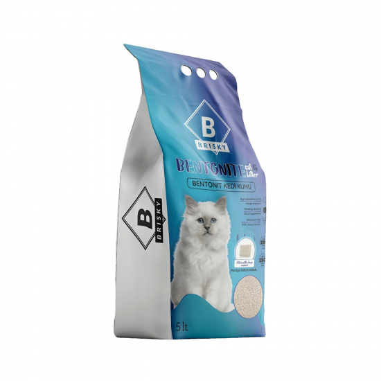 BRİSKY SABUN KOKULU KEDİ KUMU(5LT)