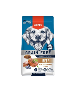 WANPY TAHILSIZ SIĞIR ETLİ YETİŞKİN KÖPEK MAMASI(1,5KG)