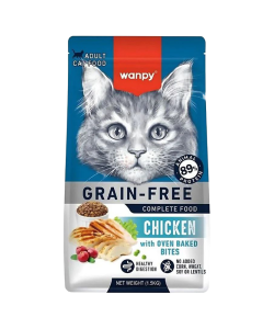 WANPY TAHILSIZ TAVUK ETLİ YETİŞKİN KEDİ MAMASI(1,5KG)