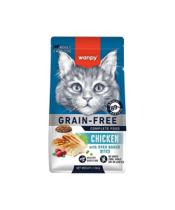 WANPY TAHILSIZ TAVUK ETLİ YETİŞKİN KEDİ MAMASI(1,5KG)