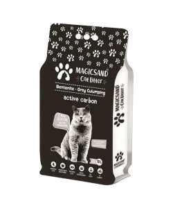 MAGİCSAND AKTİF KARBONLU İNCE TANELİ KEDİ KUMU(10LT)