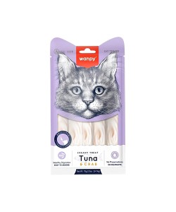 WANPY TON BALIKLI VE YENGEÇLİ SIVI KEDİ ÖDÜLÜ(5X14GR)