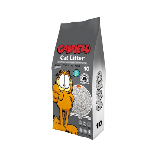 GARFİELD AKTİF KARBONLU  KEDİ KUMU(10LT)