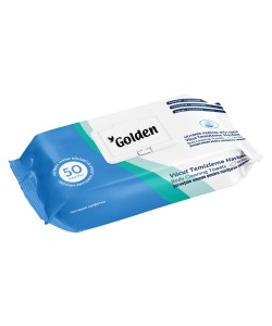 GOLDEN EVCİL HAYVAN VÜCUT TEMİZLEME HAVLUSU(XL-50'Lİ)