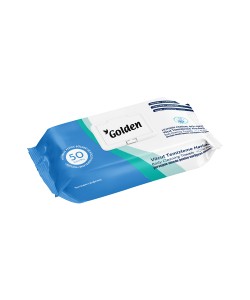 GOLDEN EVCİL HAYVAN VÜCUT TEMİZLEME HAVLUSU(XL-50'Lİ)