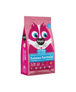 KİTTYLİFE SOMONLU YAVRU KEDİ MAMASI(2KG)