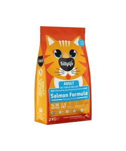 KİTTYLİFE SOMON BALIKLI KISIRLAŞTIRILMIŞ KEDİ MAMASI(2KG)