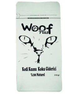 WOOF PLUS (KEDİ KUMU KOKU GİDERİCİ)310GR 