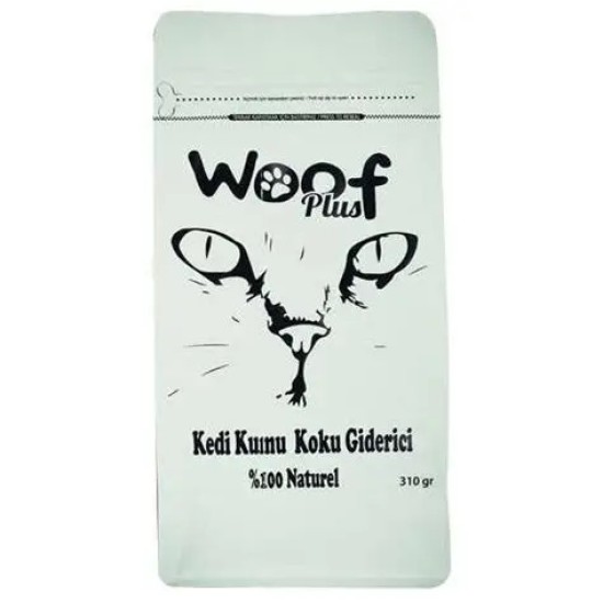 WOOF PLUS (KEDİ KUMU KOKU GİDERİCİ)310GR 