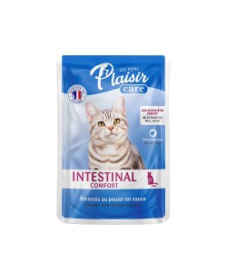 PLAİSİR BAĞIRSAK DESTEKLEYİCİ SOSLU VE TAVUK PARÇALI POUCH YAŞ MAMA(85GR)