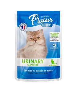 PLAİSİR ÜRİNER SİSTEMİ SAĞLIĞI İÇİN SOSLU VE BALIK PARÇALI POUCH YAŞ MAMA(85GR)