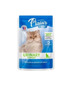 PLAİSİR ÜRİNER SİSTEMİ SAĞLIĞI İÇİN SOSLU VE BALIK PARÇALI POUCH YAŞ MAMA(85GR)
