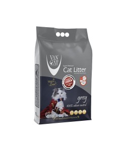 VANCAT İNCE TANELİ AKTİF KARBONLU TOPAKLANAN KEDİ KUMU (10LT)