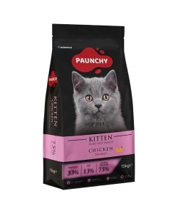 PAUNCHY TAVUK ETLİ YAVRU KEDİ MAMASI(15KG)