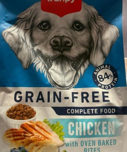 WANPY TAHILSIZ VE TAVUK ETLİ YETİŞKİN KÖPEK MAMASI(1,5KG)