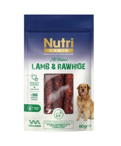 NUTRİ CANIN KUZU ETİ SARILI KÖPEK ÖDÜL MAMASI(80GR)