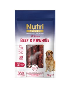 NUTRİ CANIN SIĞIR ETİ SARILI KÖPEK ÖDÜL MAMASI(80GR)